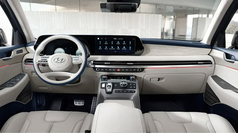 Совершенно новый Hyundai Palisade выйдет в 2025 году. Он растянется в длину на 5 метров и получит 280-сильную гибридную силовую установку